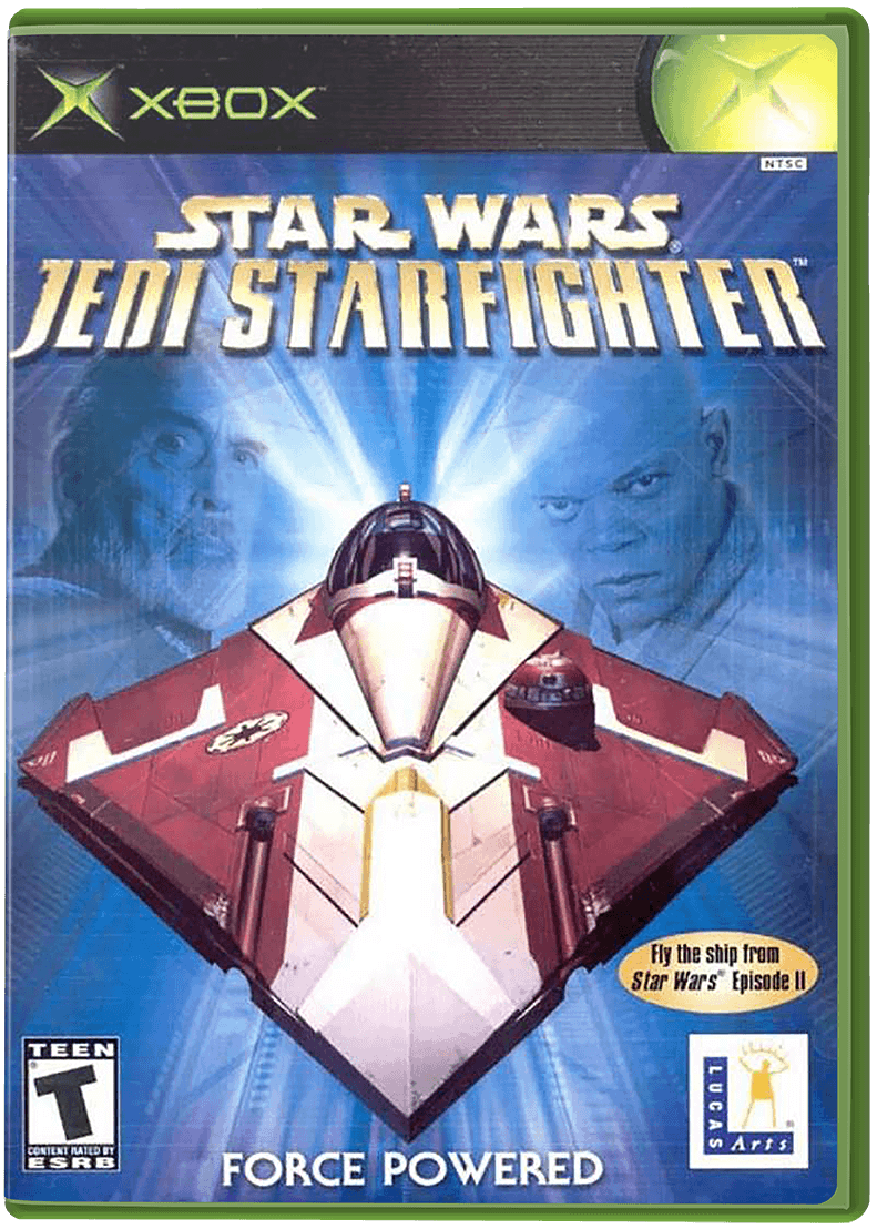 Star Wars Jedi Starfighter box art for Xbox